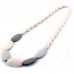 Koo-di Pebbles Teether Necklace - Natural